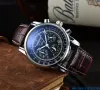 Zeppelin Watches Mens Top Brand Luxury Casual Leather Quartz Men's Watch Business Clock Male Sport Waterproof Date Chronograph Mens Designer Watch Orologio Uomo