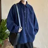 Vestes pour hommes Veste en velours côtelé pour manteau Vêtements Printemps Automne Épais Harajuku Vêtements d'extérieur Hommes Femme Vintage Lâche Casual Streetwear 231011