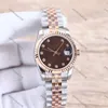 montre femme montre mécanique entièrement automatique entreprise 31mm 28mm bracelet en acier inoxydable montre diamant conception étanche Montre de luxe montre cadeau