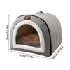 Cat Beds Furniture Portable Pet House Weatherproof Cat Beds Shelter Warm Comfortable Outdoor Indoor Use Pet House For Cats Dogs Small Animals 231011