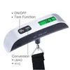 Household Scales 10pcs Electronic Luggage Scale Portable 50kg Express Spring 231010