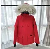 Fourrure d'hiver vers le bas Parka Canada doudounes vers le bas Parka Homme Jassen Chaquetas vêtements d'extérieur Canada veste manteau Parkas canadiens 576