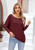 Women's T Shirts Womens Off The Shoulder Tops Batwing Long Sleeve Casual Fall Oversized Tunic Top