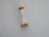 Flores decorativas Sugar Flower Art Branco especial pode tingir 300pcs estames