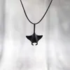 Hanger Kettingen Manta Ray Ketting Oceaan Dieren Verstelbare Handgemaakte Bohemen Wax Touw Choker Mannen Vrouwen Strand Sieraden Gift Joyas