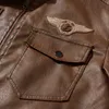 Giacca da uomo in pelle sintetica in pelle sintetica da uomo spessa calda bomber militare giacche in pelle tattica da uomo capispalla in pile collo in pelliccia giacca a vento cappotto maschile 6XL T231011