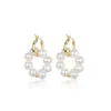 Boucles d'oreilles pendantes multicouches en argent Sterling 925 et or 18 carats, bijoux une pièce pour femmes