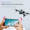 LS878 Mini Drone 4K Profesional HD Wide Vinle Dual Camera Auto Följ WiFi FPV -vikbar quadcopter med kamera RC -plan