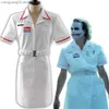 Tema Traje 2020 Homem Mulher Halloween Vem Filme Assustador Cavaleiro das Trevas Palhaço Coringa Enfermeira Vestido Uniforme Enfermeiras Vem Halloween Party Outfit T231011