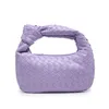 Mini Jodies Candy Bvs Venetebotegs sac à main avec Logo y sac pour femme sac à main tissé à la main Simple sac Croissant à la mode WELH