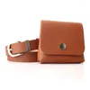 Belts Women's Belt Fashion Mini Bag Waistpack Zero Wallet Versatile Dress Small Trendy Waistbag Leather
