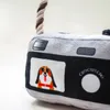 Giocattoli per cani Mastica nodo Fotocamera Giocattolo per animali Spazzolino in peluche per cani di piccola taglia Accessori per cuccioli 231011