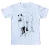 T-shirt manches courtes col rond pour homme, en coton, à la mode japonaise, série TV Zero Two Darling In The Franxx, Shirt282O