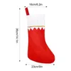 Decorações de natal meia para árvore 12 pçs meias de decoração de feltro com grande capacidade decoração para casa acentos escadas de sala de aula