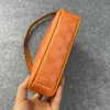 2023 Olay New Women's Bag Classic Orange Orange Flower One Orging Orf Orf Orf Orf Orf Orf Orf Arm UnderArm Nolita19 Zippered Mahjong