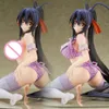 Костюмы талисмана 16 см, аниме-фигурка Bell Fine High School Dxd Hero Himejima Akeno 1/7, нижнее белье из ПВХ, коллекция фигурок, модель игрушки, куклы, подарки