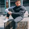 2019 Gyms New Tracksuit Men Pants Sets Fashion Sweatshirt Sweat Suit Suit