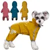 Одежда для собак, плащ, светоотражающая водонепроницаемая одежда для домашних животных для чихуахуа, мальтийский дождевик, комбинезон для маленьких и средних собак, комбинезон 231011