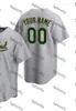 Anpassade basebolltröjor 33 Jose Canseco Manny Pina Reggie Jackson 5 Kemp Rickey Henderson Jesus Aguilar Seth Brown Smith Diaz Allenwomen Kids Shirts