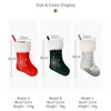 Christmas Decorations Large Xmas Stockings Decoration The Gift For A Friend Beautiful And Elegant Simple Fashionable