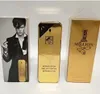 Perfume masculino de alta qualidade 100ml milhão com cheiro de longa duração Colônia perfume garrafa em formato criativo fragrância concisa para cavalheiro entrega rápida e gratuita