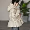 Trenchs de femmes TPJB Ultra Light Winter Femmes Parkas Blanc Duck Down Jacket Grand manteau naturel Femelle Luxe Sash Tie Up Slim