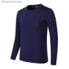 Men's Thermal Underwear 100% Merino Wool Base Layer Mens Merino Shirt Thermal Underwear Top 210G Merino Wool Everyday Baselayer Trekking HuntingL231011