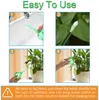 Sprayers 12Pcs Automatic Plant Watering Bulbs Self Watering Balls Plastic Garden Water Can Houseplant Device Drip Irrigation System 231010