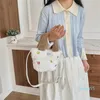 Sacs à bandoulière en peluche mignon, sac simple, sac à main imprimé de couleur unie, sac à dos d'école pour enfants, jouets cadeaux pour enfants