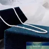Wong Rain 925 Sterling Silver Created Moissanite Fashion Luxury White Gold Unisex Couple Chain Necklace Fine Jewelry Whole Cha231s