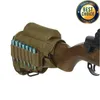 Outdoor Zakken Outdoor Jacht Shotgun Kogels Houder Tactische Schieten 98K Geweer Munitie Buideltas Tactische Wangsteun Kogels Buttstock Pack 231011