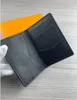 POCKET ORGANIZER Classical Card Holder Wallet Genuine Leather Credit cards cover men daily wallets Multiple purse women clutch bags coin original box dust bag 63144