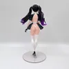 Maskot Kostümleri 27cm Bull Fots Japonya Anime Kız Figür Kou Jikyuu Mail Cafe Tenin San Sexy Action Figür Yetişkin Koleksiyon Model Oyuncaklar Hediye