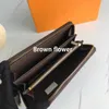 FASHION MEN WOMEN Luxurys Designer Wallet Bags Zipper ZIPPY 60017 M60930 Shoulder Card Holders Corn Purse Key Wallets Leather Handbag purses