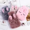Other Home Garden Winter Water Bottle 350ml Reusable Hand Warmer Heat PVC Stress Pain Relief Therapy Knitted Soft Rabbit Cozy Cover 231011