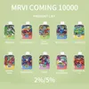 USA Hot Selling Disponible VPE MRVI kommer 10000 puffs 19 ml Förspillat Mesh Coil 650mAh Uppladdningsbar vs Randm Puff 9K Bang King 12K