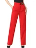 Stage Wear High Waist Ballroom Standard Dance Pants Costume Waltz Button Trousers Latin Girls Solid Color Women 2023 Urban Clothing