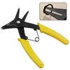 Dual-Purpose Circlip Pliers Two-In-One Internal And External Circlip Signature Spring Disassembly And Assembly Retaining Ring Pliers