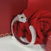 Pulsera de leopardo dominante con personalidad, pulsera de mujer, pulsera de baile lujosa, regalos de alta calidad 230C