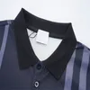 polo da uomo Designer Camicie da uomo estive Polo di marca di lusso Business Casual tee Camicie stile Inghilterra Top da uomo