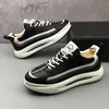 Europese Designer Jurk Zakelijk Feest Bruiloft Schoenen Luxe Mode Licht Ademend Casaul Sneaker Ronde Neus Luchtkussen Oxford Rijden Loafers H76