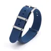 voor Swatch Nylon Horlogeband Canvas Band 20mm 22mm Een Stuk Loop Polsband Armband Maan Mercurius Saturnus Jupiter Aarde