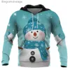 Sweats à capuche pour femmes Sweatshirts Vêtements de Noël Sweats à capuche pour hommes Automne Hiver Mode Sweats à capuche Surdimensionné Vestes de vacances Tops 3D Imprimer Streetwear 4xlL2310