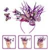 Bandanas Schmetterling Stirnband Fascinators Frauen Tea Party Hüte Schmetterlinge Kopfschmuck Abschlussball Haarschmuck Mädchen Kleidung