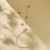 Collane con ciondolo Collana di perle imitazione vintage creative per donne Regali personalizzati per feste da donna 2023 Commercio all'ingrosso di gioielli di moda
