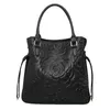 Вечерние сумки Кожаная женская сумка с цветочным принтом Роскошная сумка-мессенджер через плечо коровы