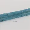 Lösa ädelstenar naturliga turkos blå kvartspärrsten 4 4mm Rondelle Spacer Stone Pärlor