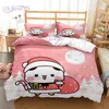 Ensembles de literie 3pcs / Set Cartoon Bubu et Dudu Series Design Home Textile Housse de couette Taie d'oreiller Kid Teen Girl Lover Covers