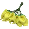 Decoratieve bloemen 1PC 10 Cm Kunstbloem Calla Lelie Nepplant Voor Woondecoratie