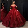 Vestidos de quinceanera de lentejuelas de Bury brillantes de la lente